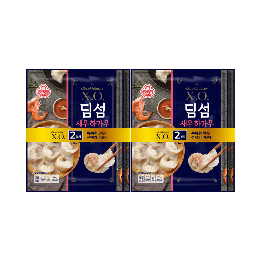 오뚜기 X.O. 딤섬 새우하가우 300g 4개 - 상품 이미지