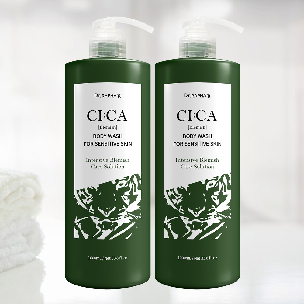닥터라파알 시카 바디워시 등드름 케어 피톤치드, 1L, 2개
