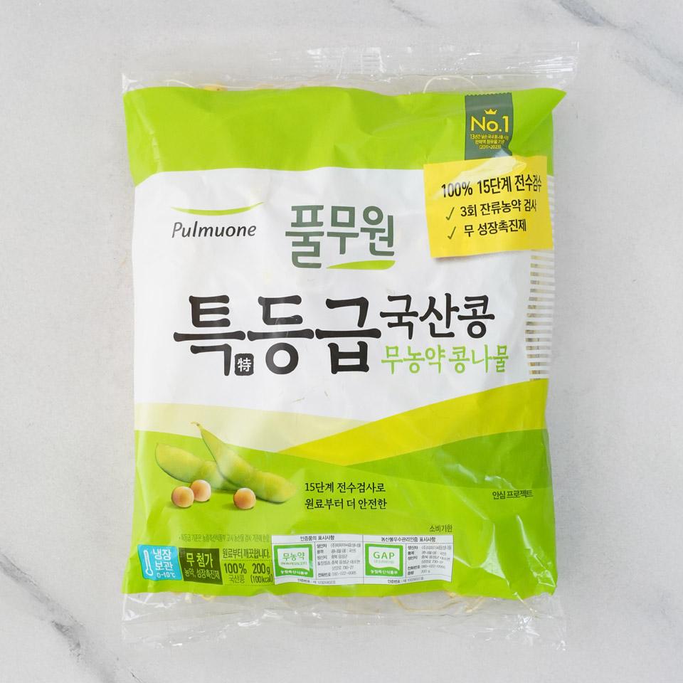 메가마트 풀무원 콩나물 200g/봉 - 메인 이미지