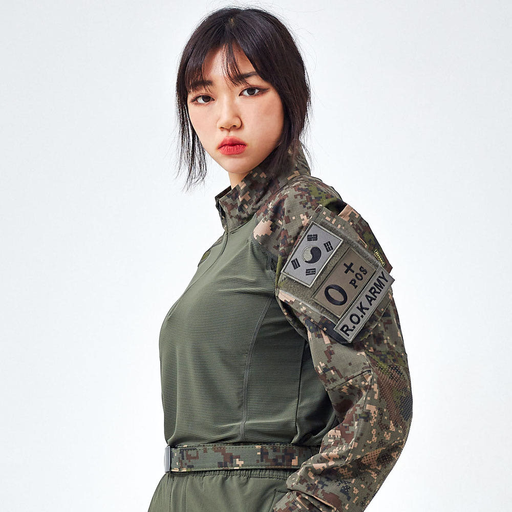 헤세드 컴뱃셔츠 육군 택티컬 전술 티셔츠 간부 군인 군대 이미지 2