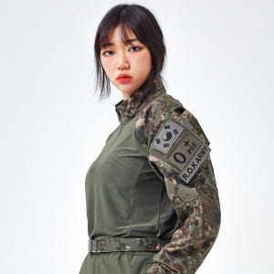헤세드 컴뱃셔츠 육군 택티컬 전술 티셔츠 간부 군인 군대 착용 후기 | 사이즈/핏 총정리 - 상품 이미지 2