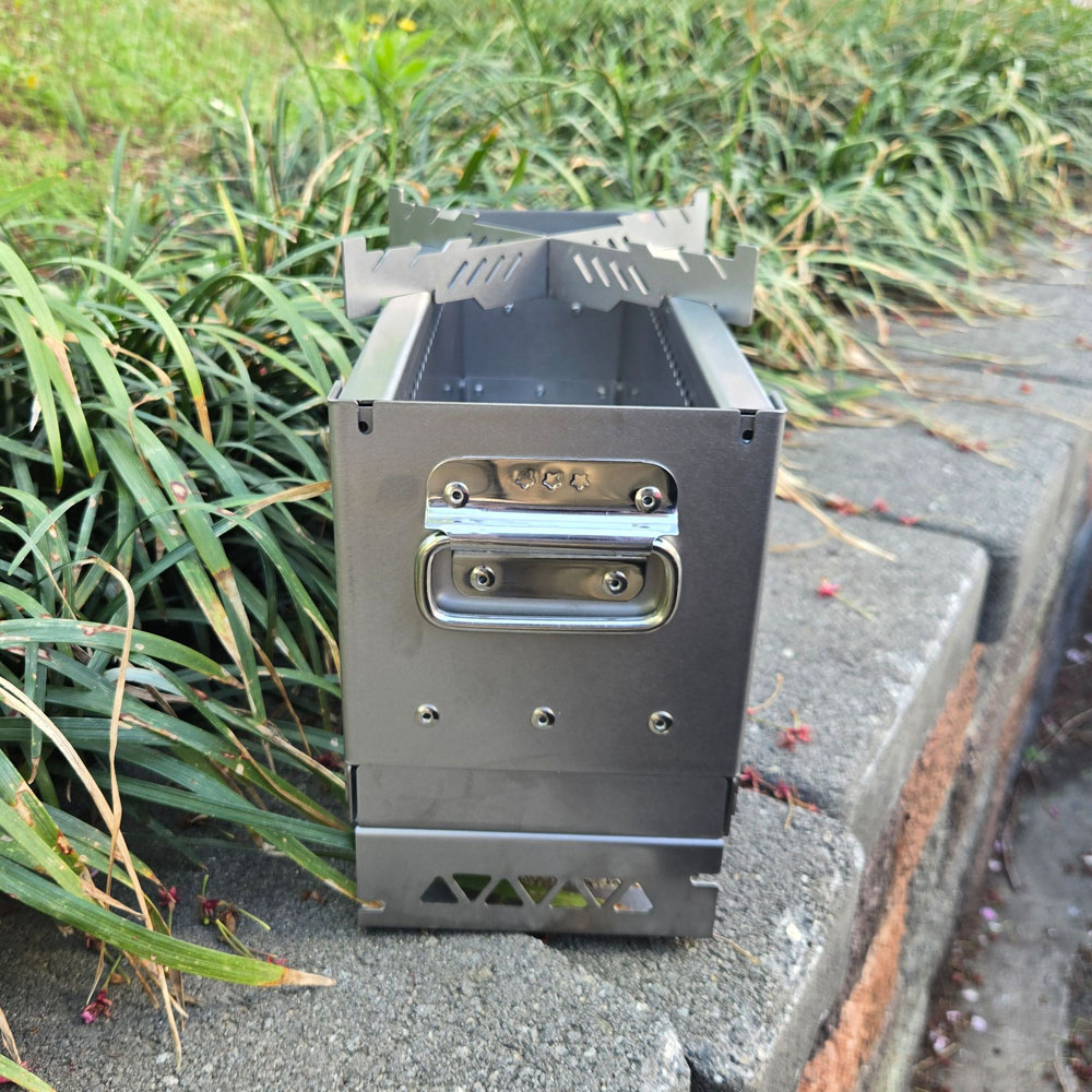 igt테이블용 이중연소 화로대 접이식화로대 캠핑바베큐 그릴 igt테이블호환