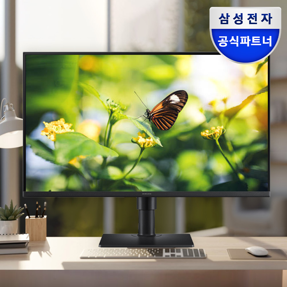 삼성전자 68.6cm(27인치) IPS 100Hz 피벗 모니터 LS27D400 - 상품 이미지