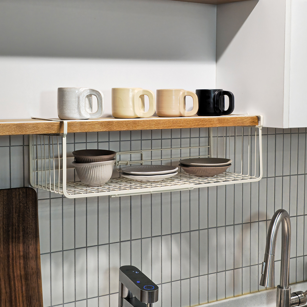 넓이조절 언더선반 다용도 싱크대 선반 정리대 주방선반