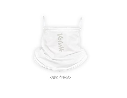 볼빅골프 여름 남성 여성 아쿠아 UV차단 쿨링 냉감 마스크/ 토시/ 손등토시 셋트 - 상세 이미지 3