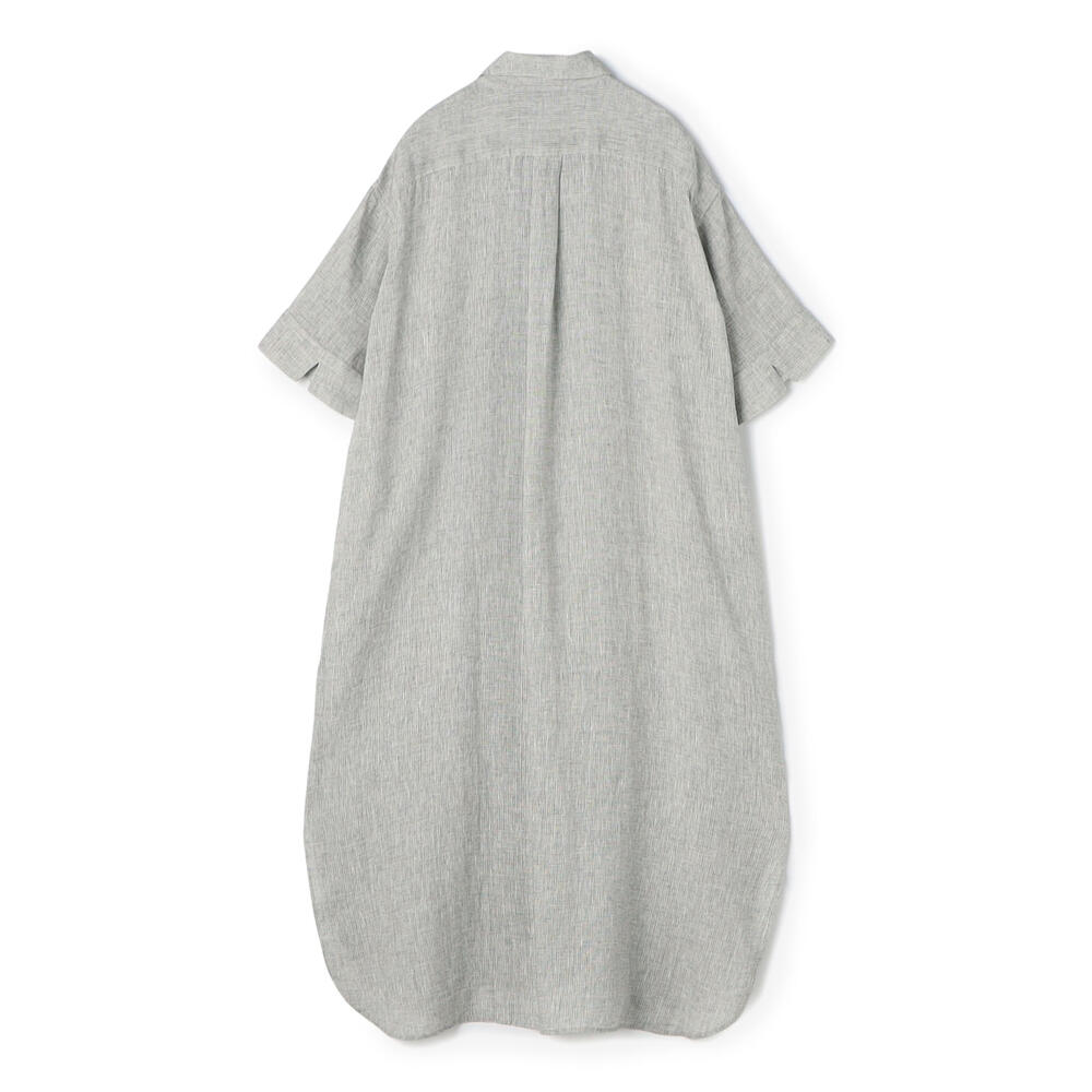 단톤 원피스 STRIPE ROLL UP SHIRT DRESS 25SS 반팔 셔츠 DNB251L203-0011 - 상세 이미지 2