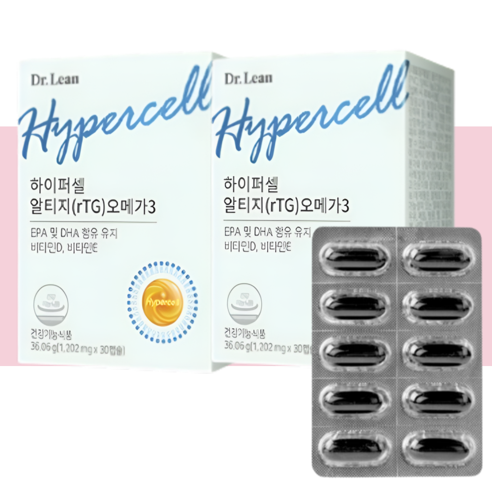 닥터린 하이퍼셀 알티지(RTG) 오메가3 식물성 30캡슐X2개
