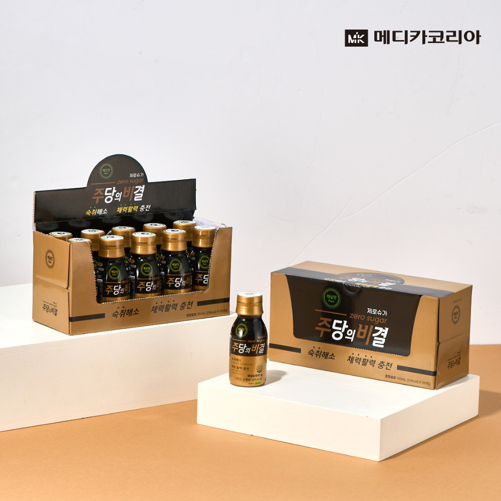 당제로 숙취해소 메디카코리아 주당의비결 100ml 10개(1박스)