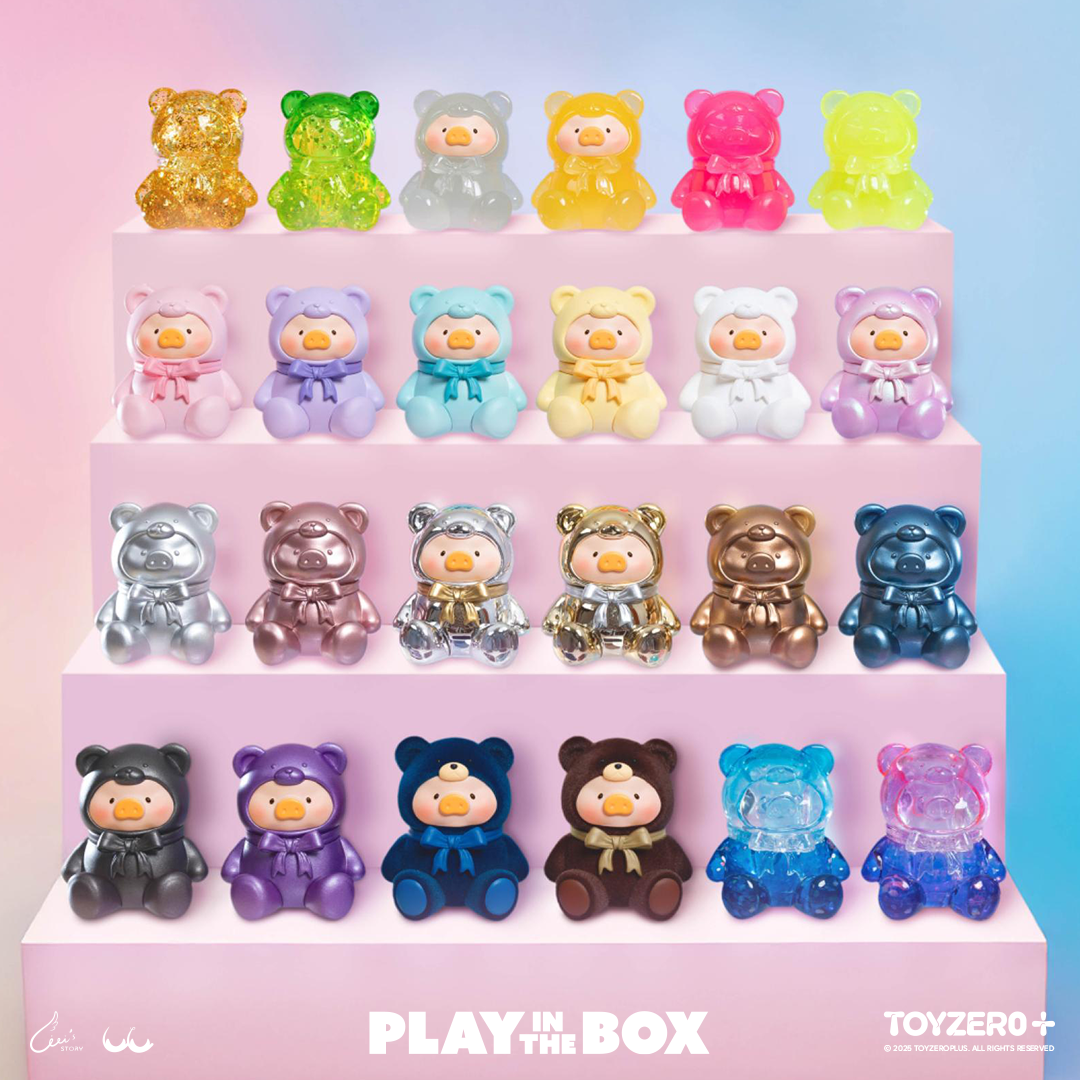 [플레이인더박스] 루루 더 피기 테디 루루 미니 시리즈 랜덤피규어