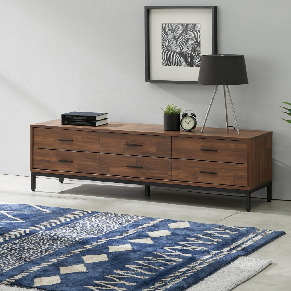 준 1600 다리형거실장 높은거실장2단 티브다이 안방티비장