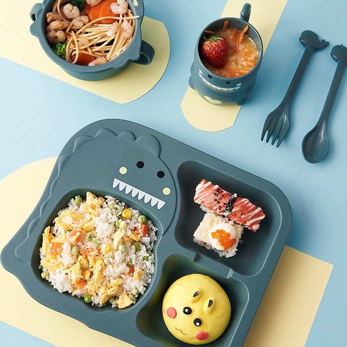 유아식기세트 어린이집식판 간식식기 - 상품 이미지