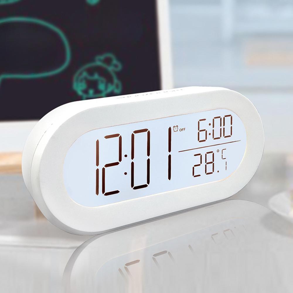 온마이무드 인테리어 알람 탁상시계 탁상용 디지털 미니 전자 알람시계