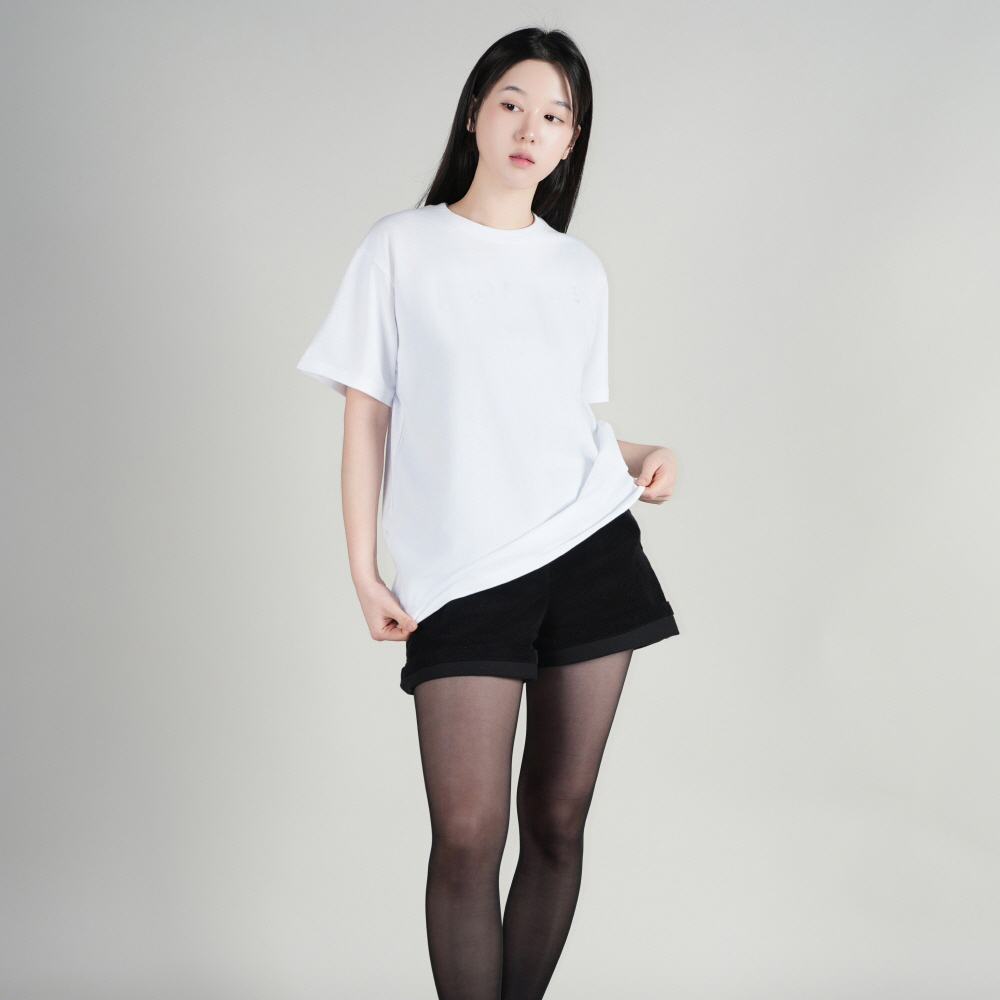 좋은티샵 남녀공용 20수 라운드 면 반팔 티셔츠 - 상세 이미지 4