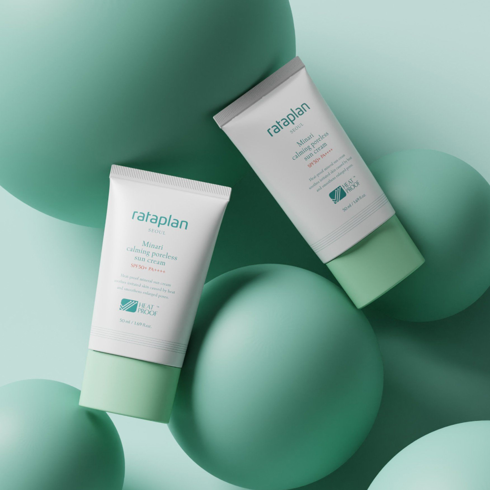 라타플랑 미나리 진정 포어리스 선크림 50ml, 1개 / 무기자차 눈시림없는 썬크림 이미지 6
