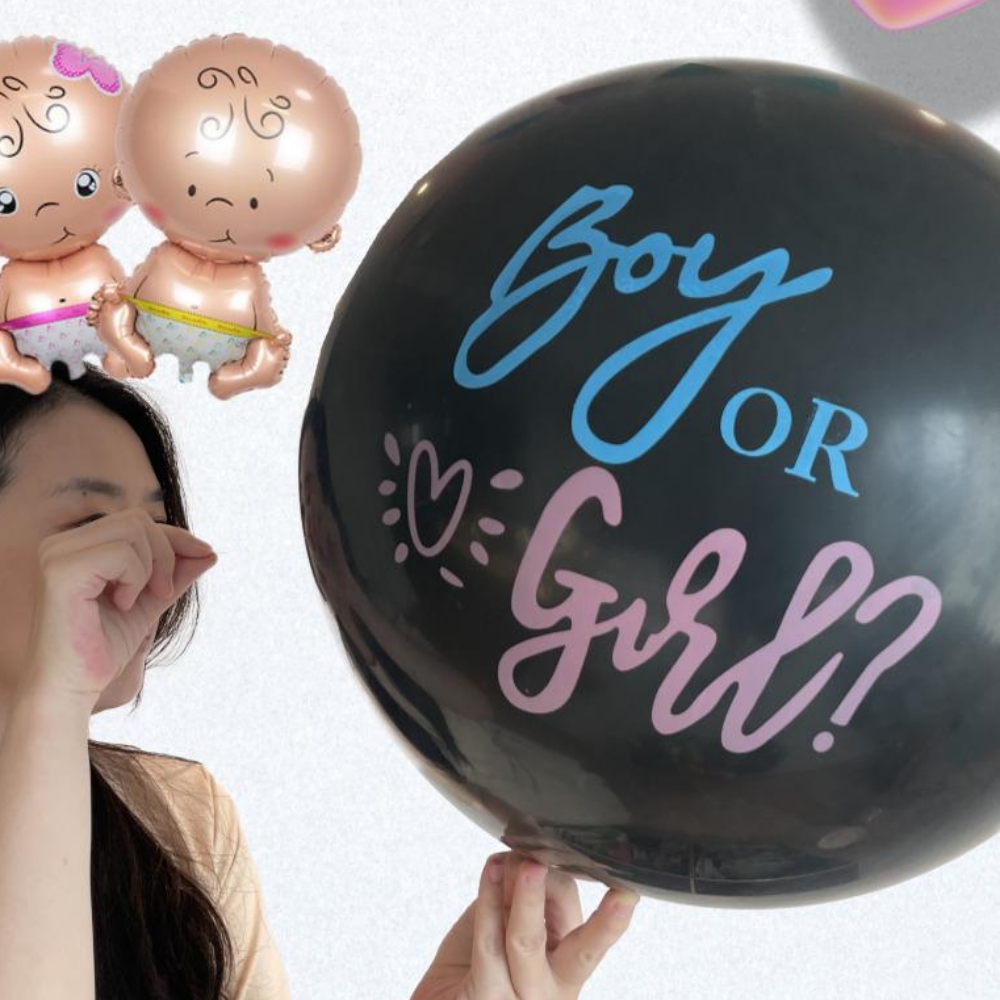 젠더리빌 젠더리빌풍선 성별공개 서프라이즈 - 상품 이미지