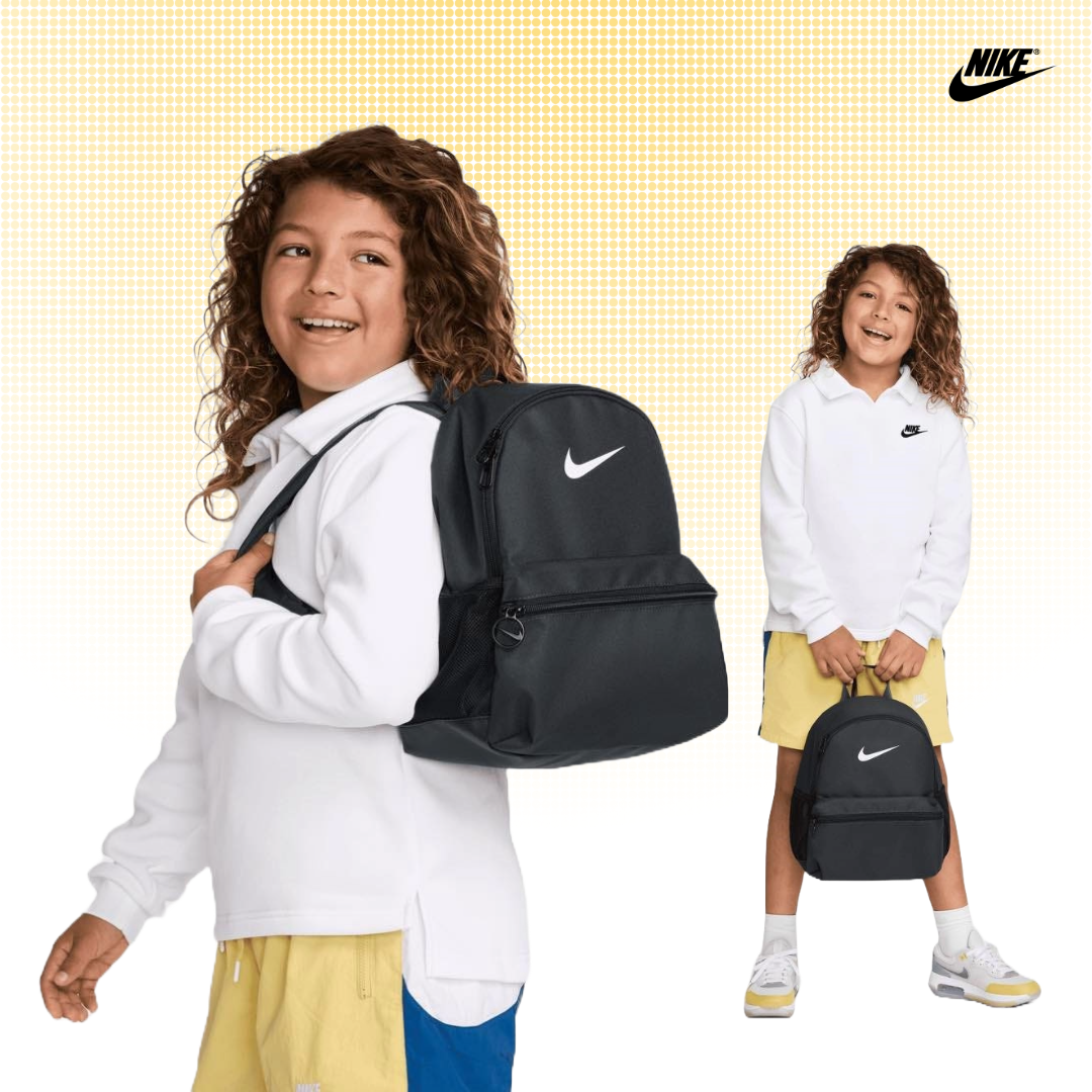[국내매장판] 나이키 키즈 백팩 책가방 미니 초등학교 보조 신학기 학원 소풍 가방 차콜블랙클래식(JDI)