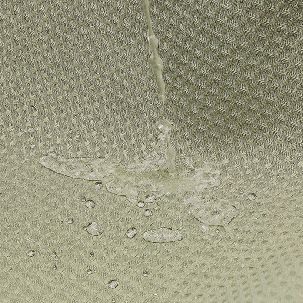 [단독] 패브릭 방수 고급형 샤워커튼 중형 화장실 욕실 무타공 커튼