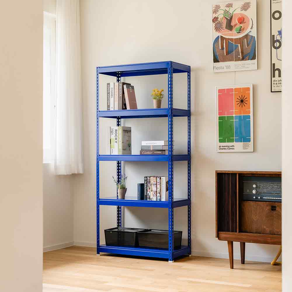 올스틸랙 홈 카페 거실 수납 선반 인테리어 선반장 805090 3단 - 상세 이미지 4