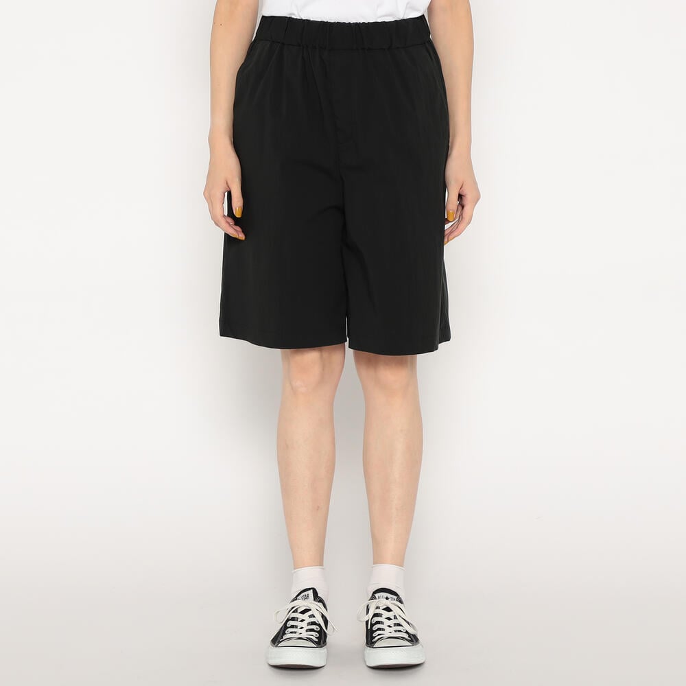 단톤 반바지 WOMEN'S C/N TYPEWRITER EASY SHORTS 25SS 밴딩 팬츠 DNB251L201-0015 - 상세 이미지 2