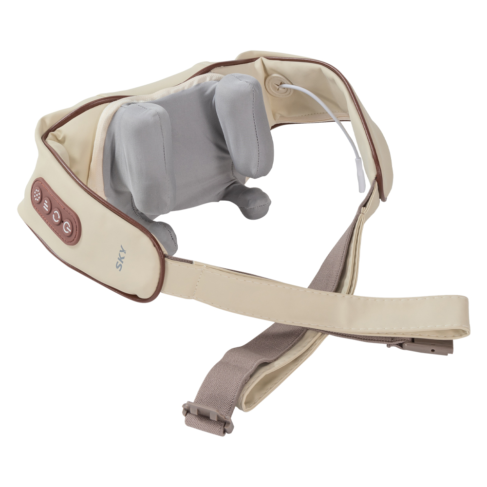 케어 EM10 목 어깨 C타입 충전식 온열 마사지기