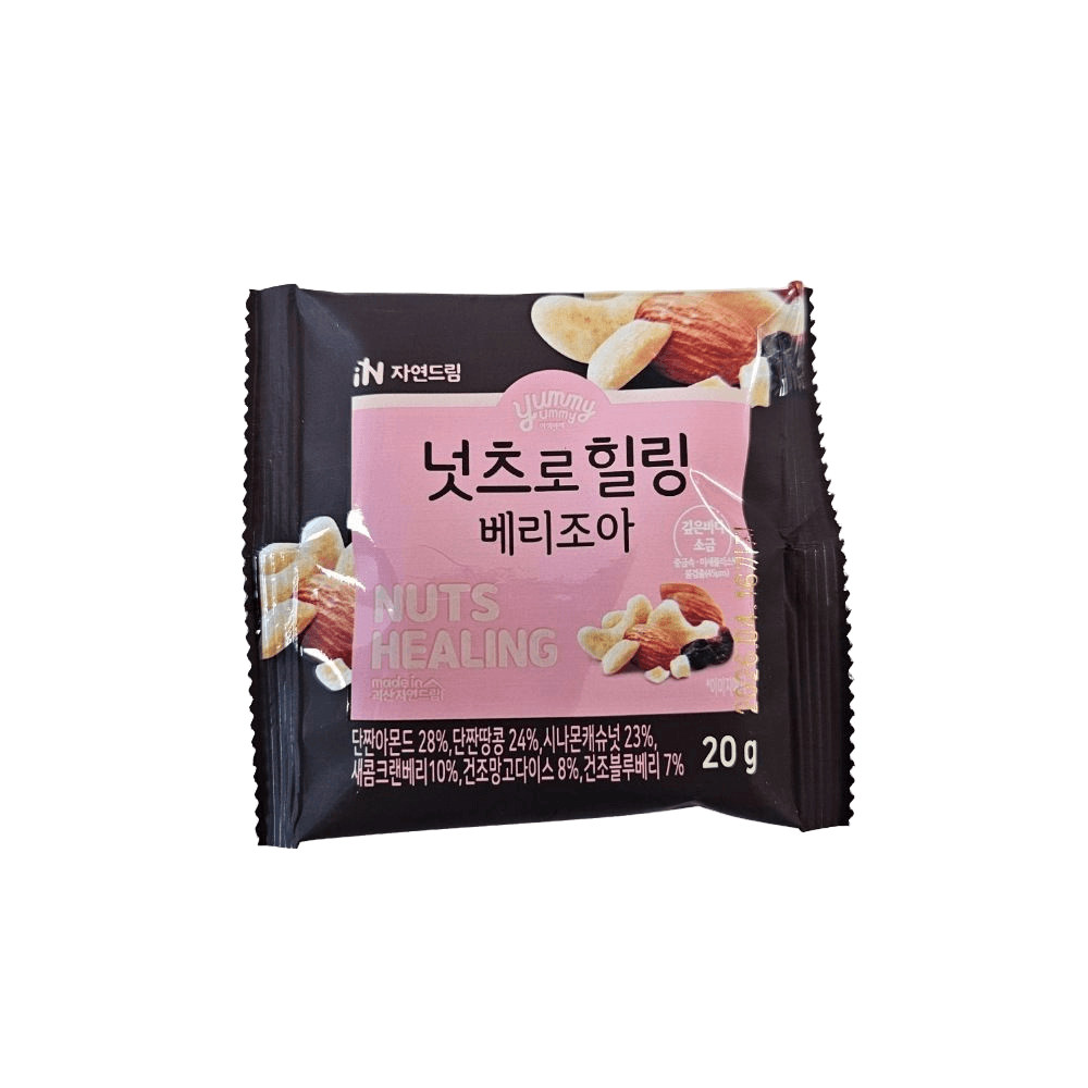 자연드림 믹스넛츠 하루넛츠 넛츠로힐링 베리조아 20g X 7봉 : 유니네-Yoonine