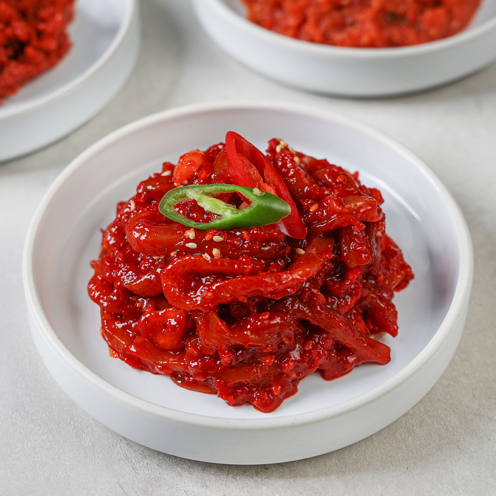 오징어젓 400g 젓갈 반찬 낙지 창난 명란 청어알 저염젓갈 8종 - 상세 이미지 4