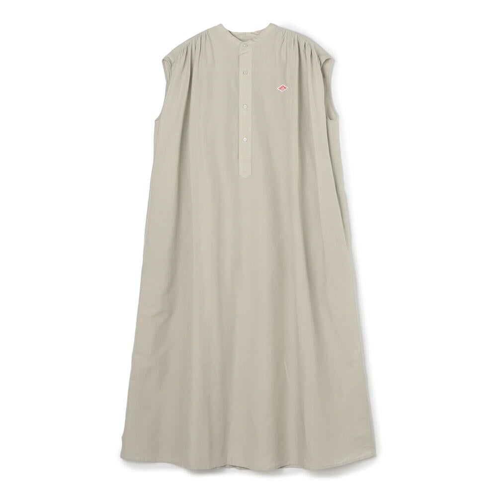 단톤 원피스 ROLL UP SHIRT DRESS 25SS 셔링 셔츠 DNB251L203-0010 - 상세 이미지 2