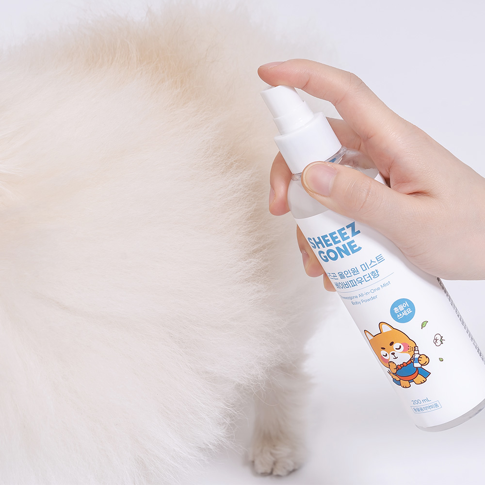 퓨어버디 강아지 고양이 올인원 미스트 베이비파우더향 200ml, 1개 - 상세 이미지 3