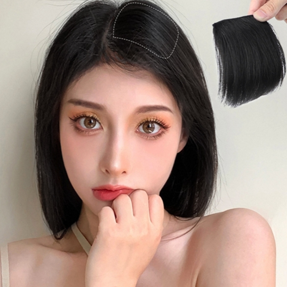 볼륨업 여자부분가발 옆머리 붙임머리 인조모 헤어피스 - 메인 이미지