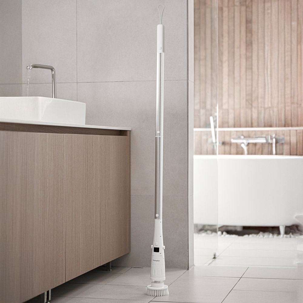 홈리아 욕실청소기 무선 화장실 전동 청소기 6종 브러시 세트