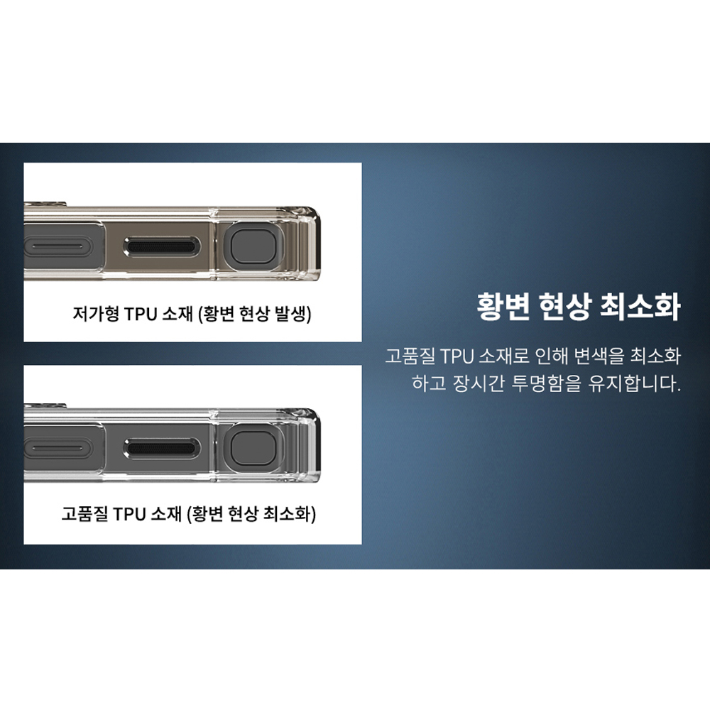 고부기 퍼펙트핏 클리어 케이스 삼성 투명, 갤럭시S25 울트라 이미지 6