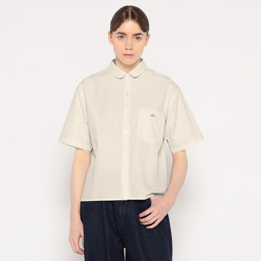 단톤 셔츠 BACK PLEATS HARI SHIRT 25SS 플리츠 DNB251L104-0024 - 상세 이미지 3
