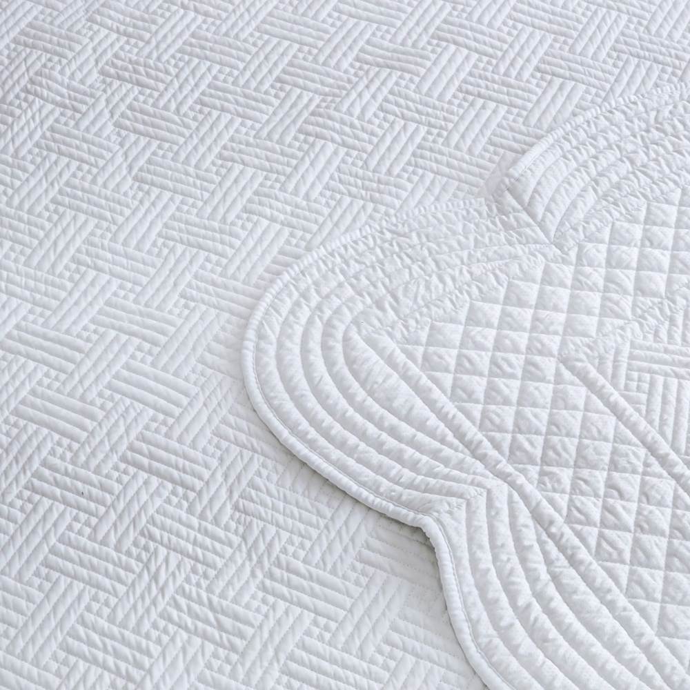 나라데코 모달 워싱 자수 퀼팅 쇼파패드 카페트 Q 160x210