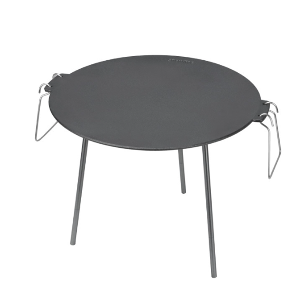 스노우라인 아이언 BBQ팬 3단 높이조절 주물 캠핑 그리들