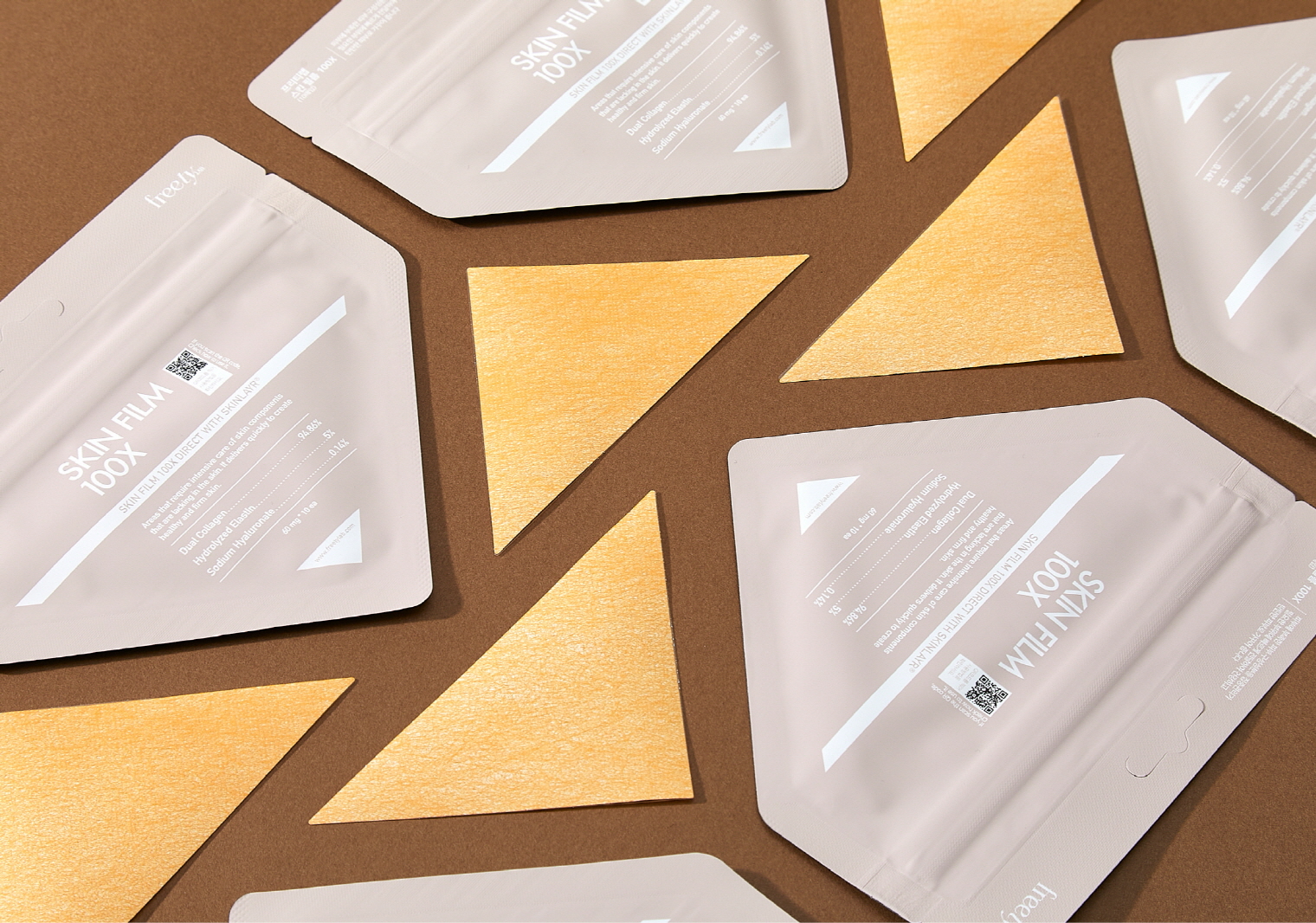 프리티랩 콜라겐 패치 마스크팩 스킨 필름 30매 모공마스크팩 리프팅 속보습 수분 진정 미백 - 상품 이미지