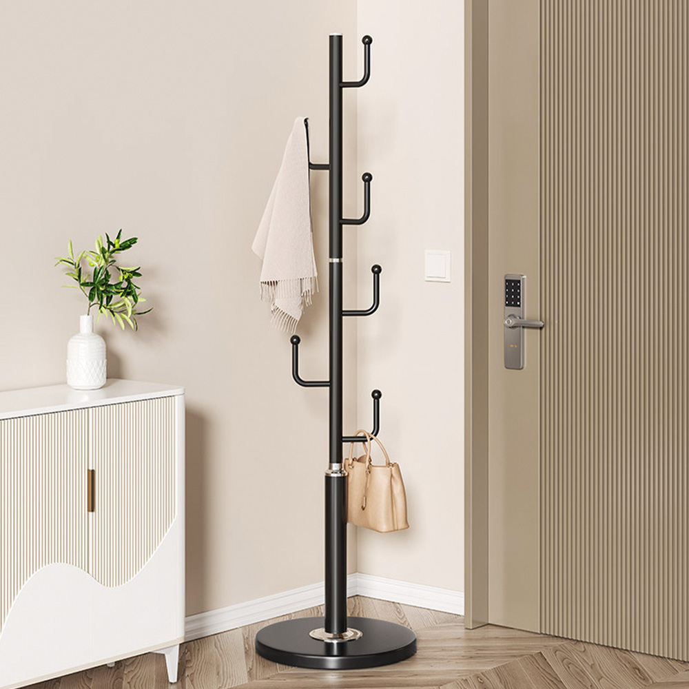 모던 철제 스탠드행거 튼튼한 고정식 행거 스탠드 옷걸이