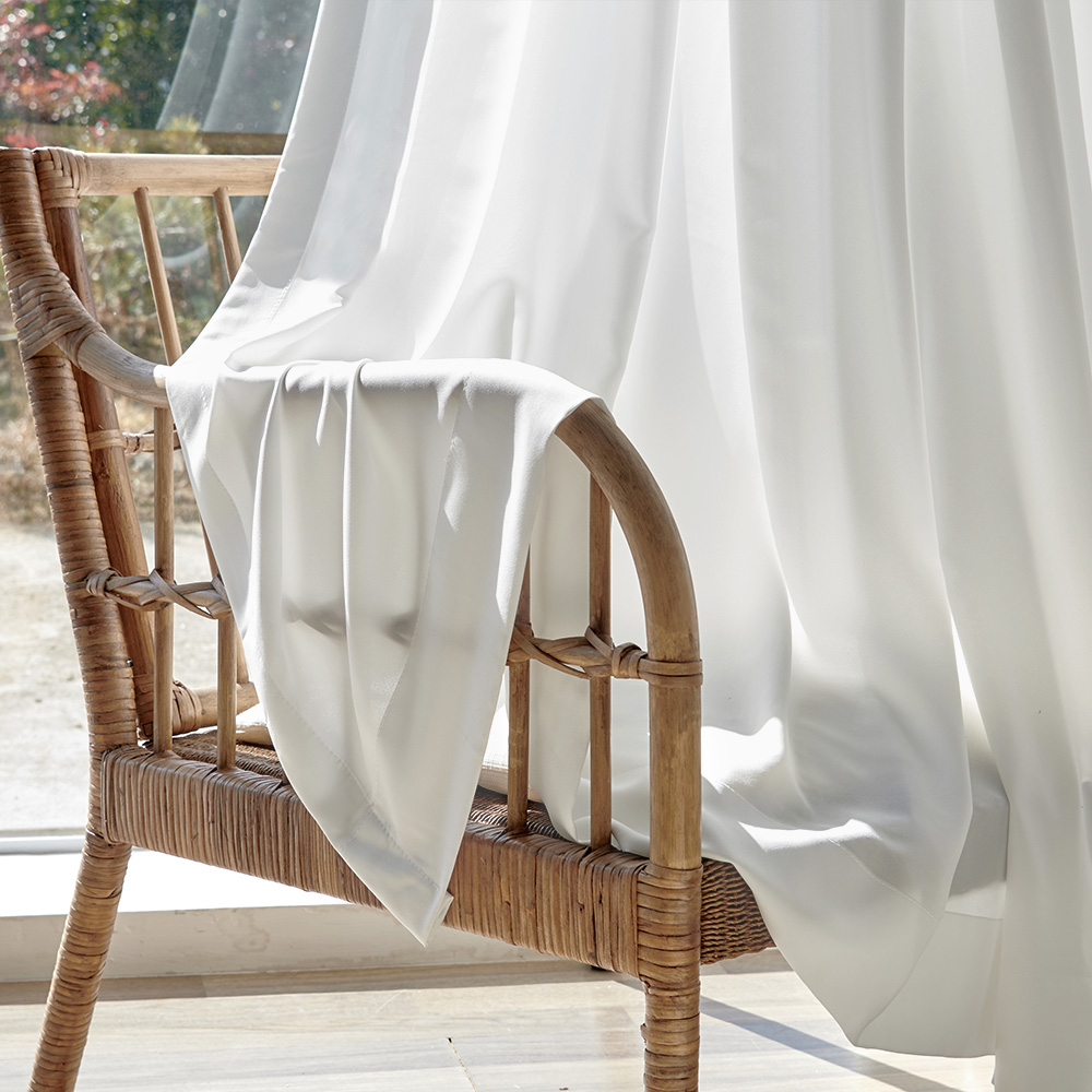 국내산 이음선없는 시그니처 도톰쉬폰커튼 나비주름 먼지없는 거실 카페커튼 270cm 맞춤