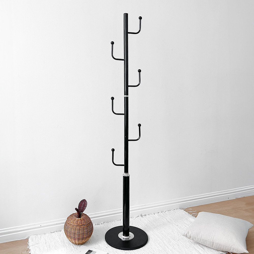 모던 철제 스탠드행거 튼튼한 고정식 행거 스탠드 옷걸이