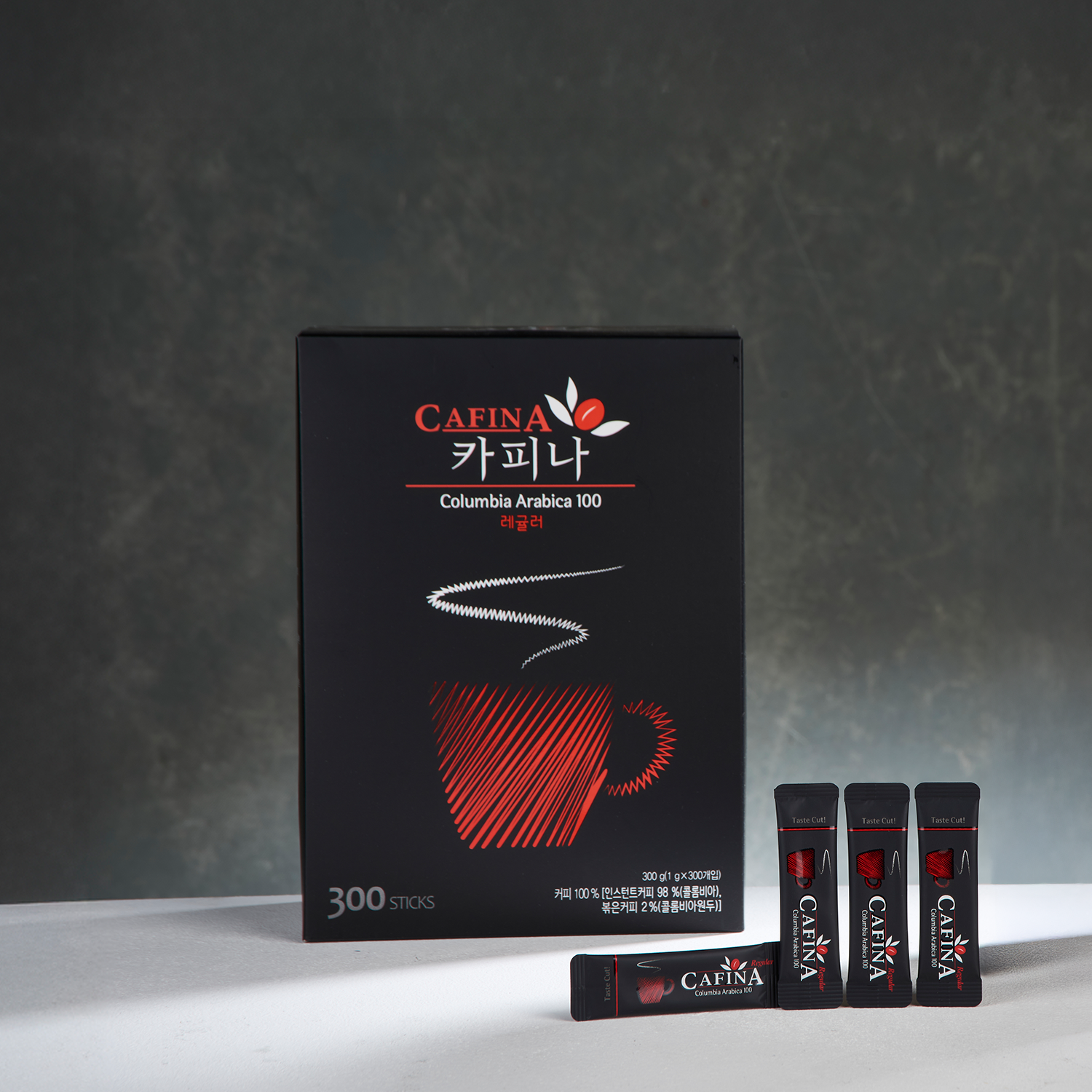 카피나 블랙커피 레귤러 300스틱 아메리카노
