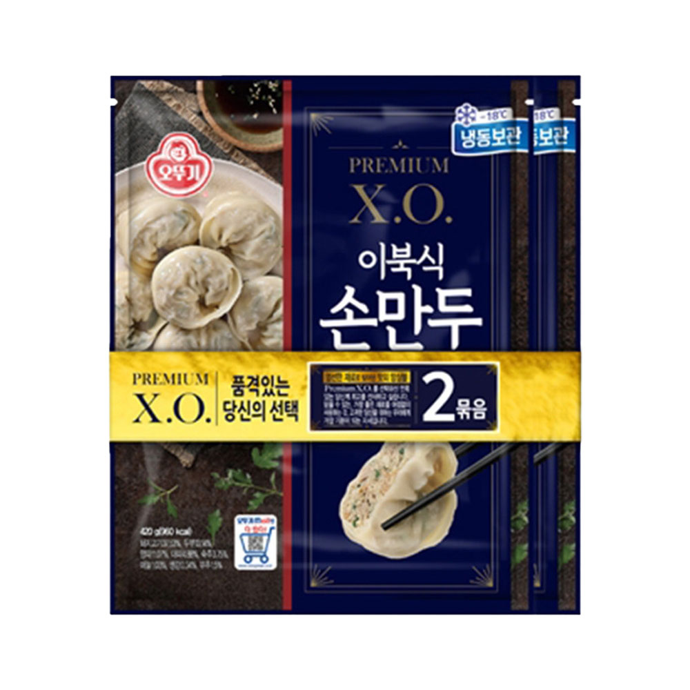 오뚜기 X.O. 이북식손만두 420g 2개 - 상품 이미지