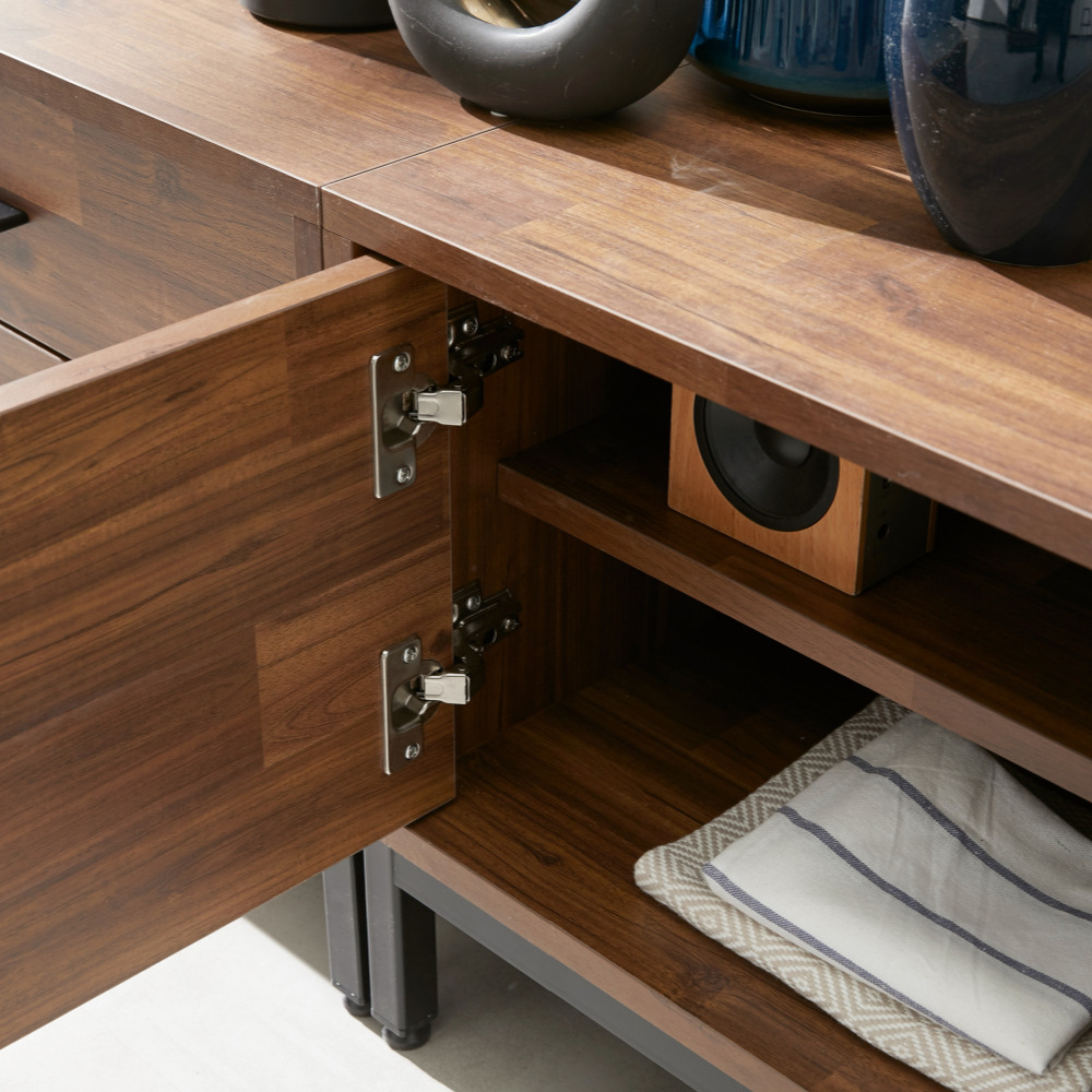 준 1600 다리형거실장 높은거실장2단 티브다이 안방티비장