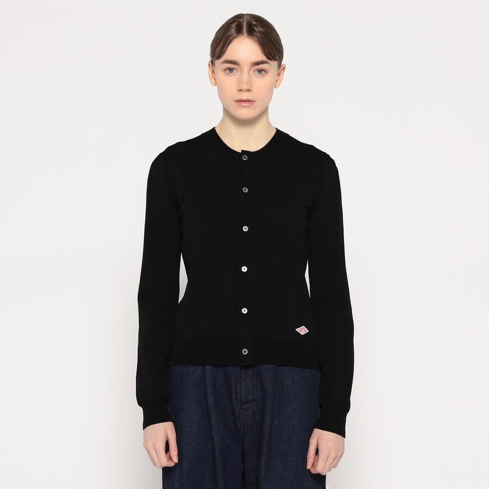 단톤 가디건 CREW NECK PUFF CARDIGAN 25SS 여자 니트 DNB251L102-0001 - 상세 이미지 5