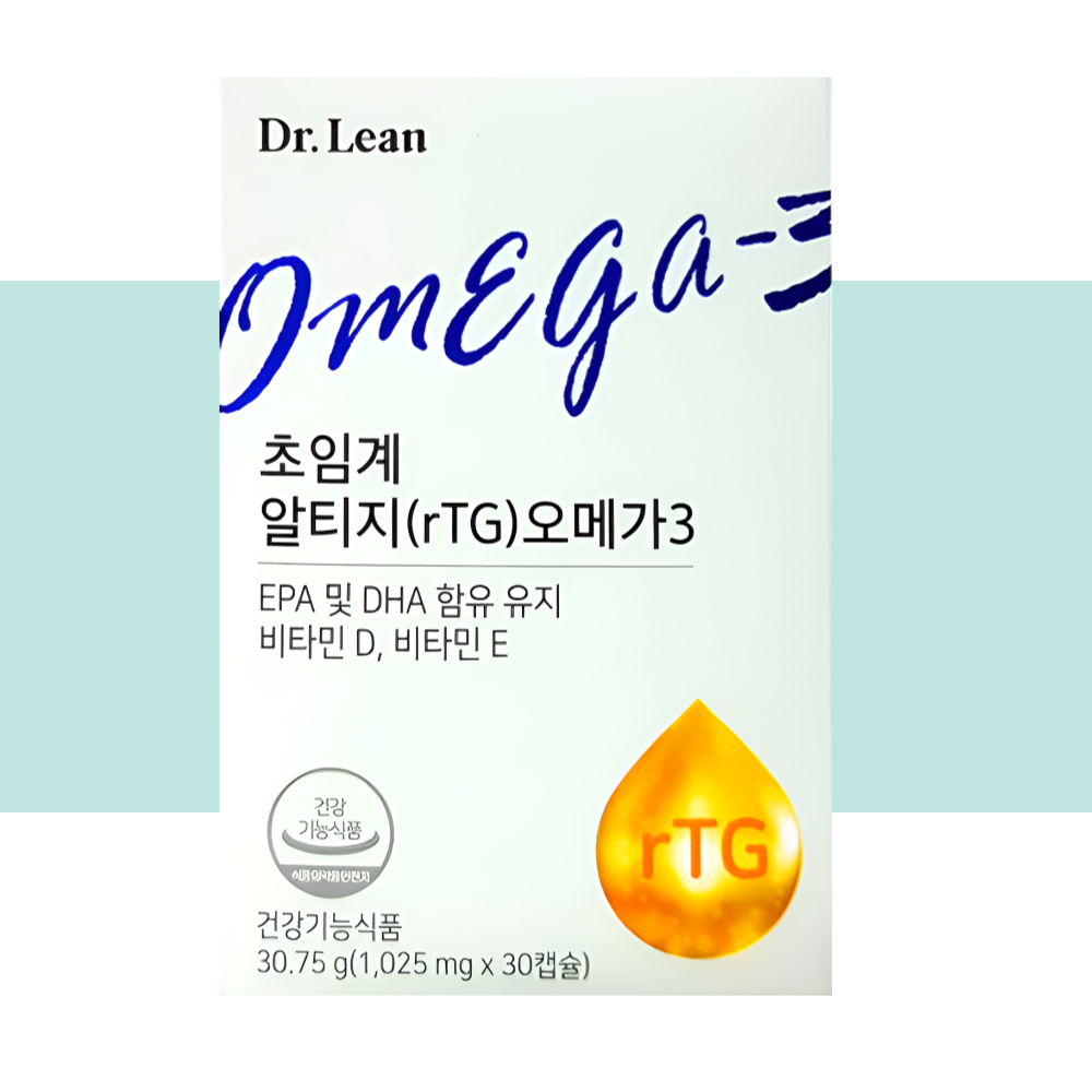 닥터린 초임계 알티지(rTG) 오메가3 30캡슐X1개 - 상세 이미지 5