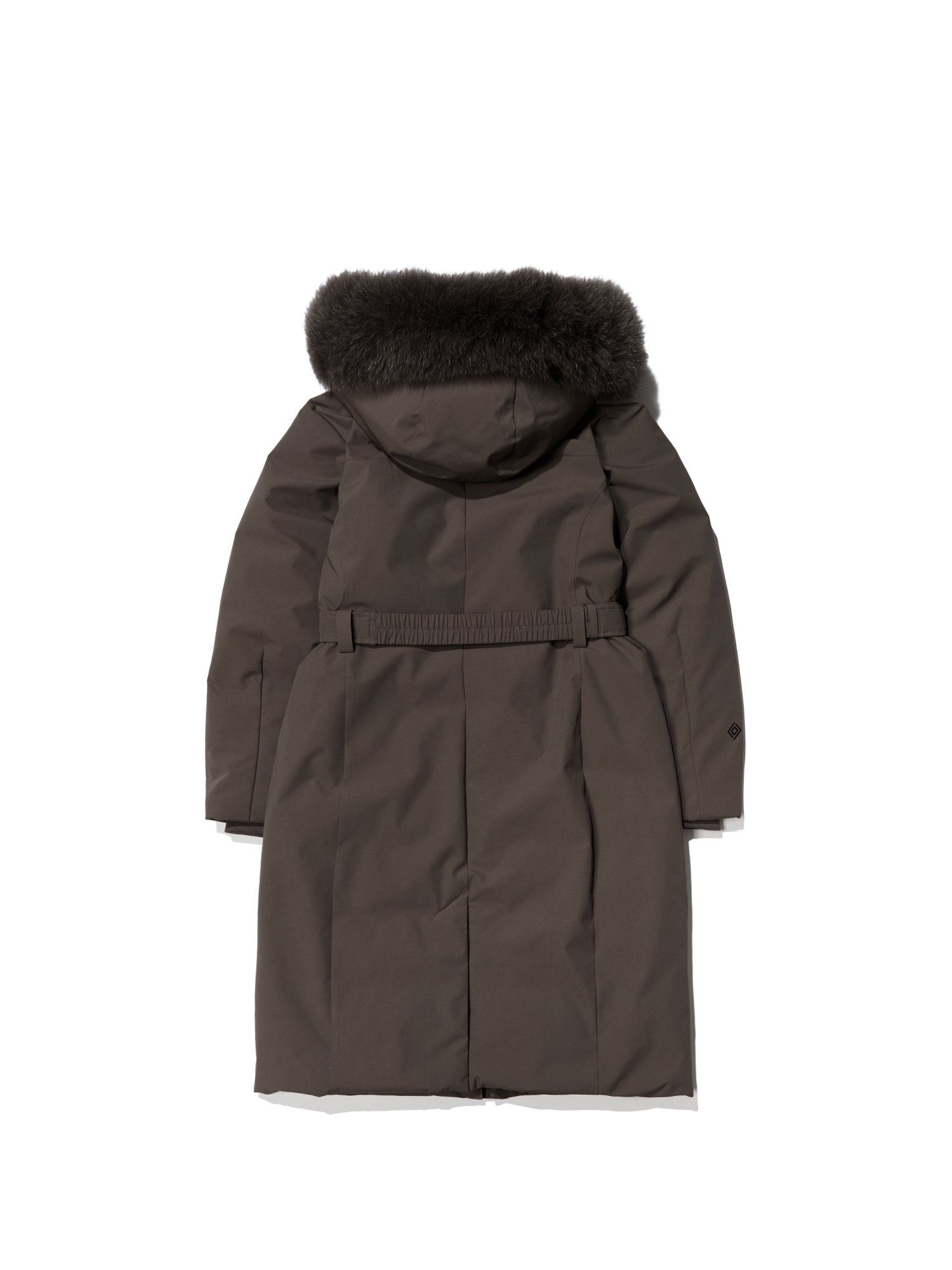 아이더 여성 롱패딩 라헨느 캐시미어 윈드스토퍼 구스다운 자켓