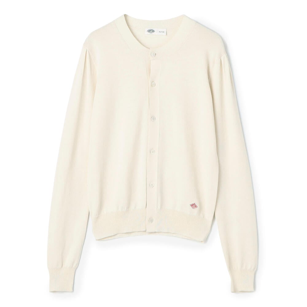 단톤 가디건 CREW NECK PUFF CARDIGAN 25SS 여자 니트 DNB251L102-0001 - 상세 이미지 2