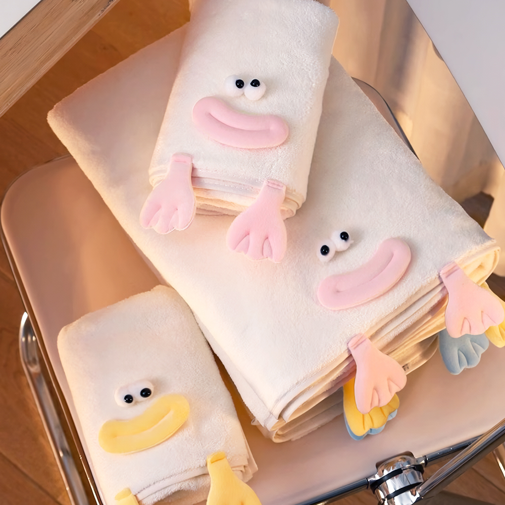 아동 키즈 유아 여아 남아 초등 학생 주니어 성인 타올 목욕 샤워 물놀이 비치 수건 세트