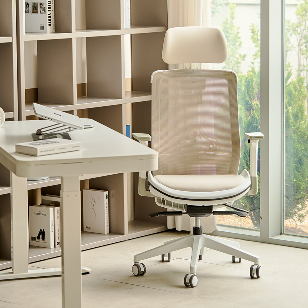 친환경 사무용 의자 피치트렌디 SC300 사무실 편한 컴퓨터 학생 책상 실리콘 원단 의자