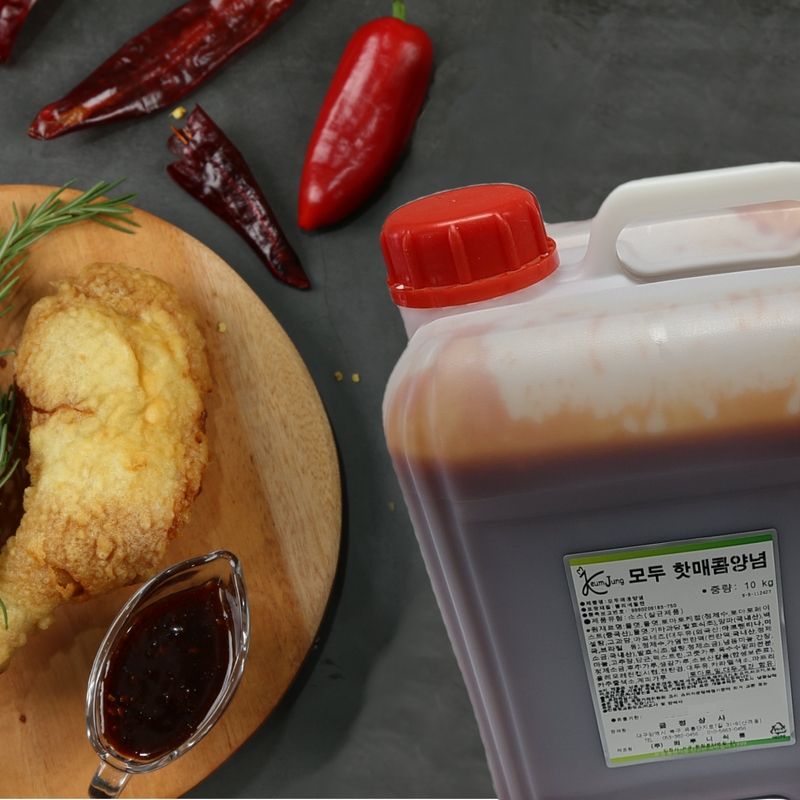 뫼루니식품 모두핫매콤양념 10KG 매운양념 치킨소스 - 메인 이미지
