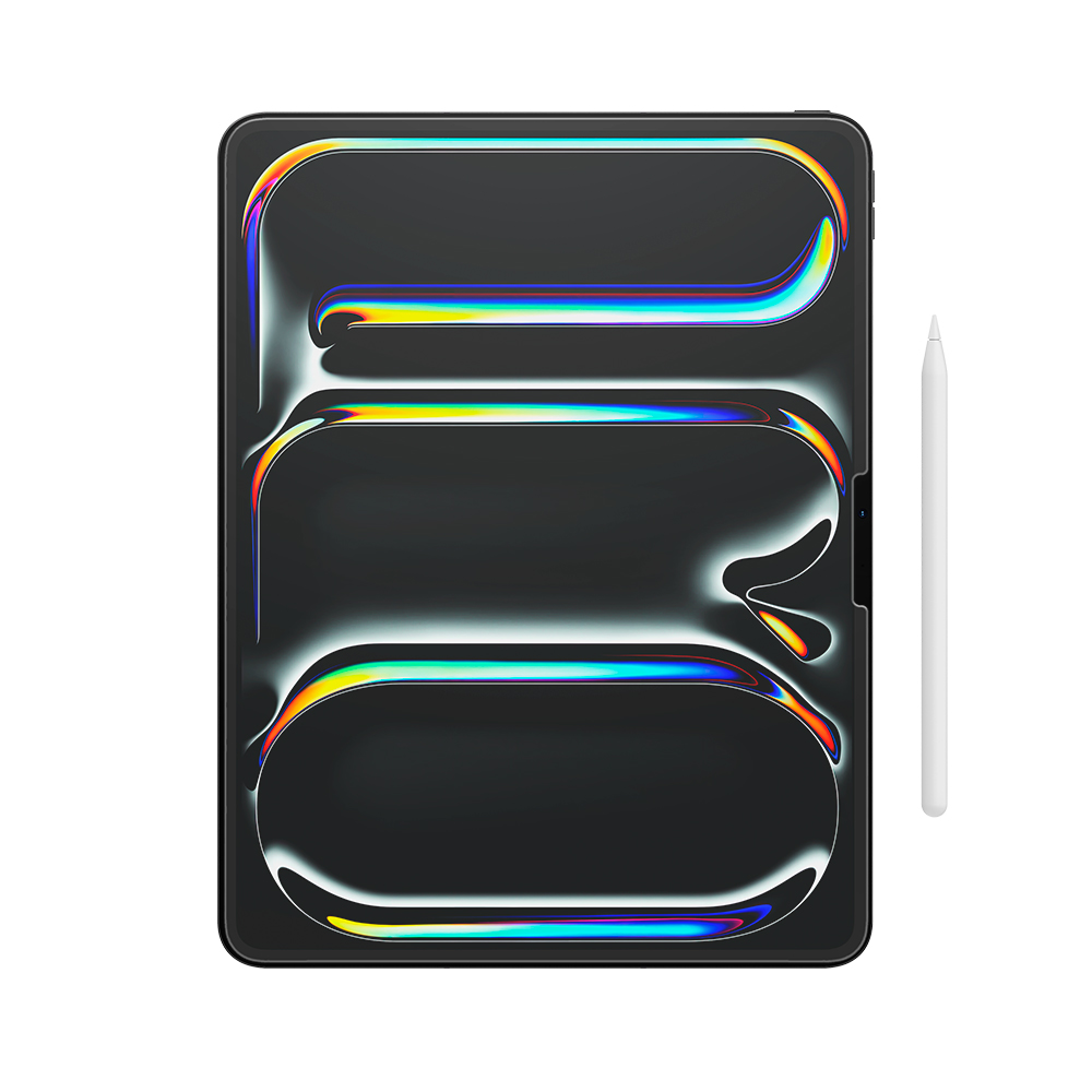 아이패드프로 13 M5 M4 8세대 7세대 종이질감 붙이기 쉬운 강화유리 액정필름 페이퍼터치 이지핏 - 상세 이미지 3