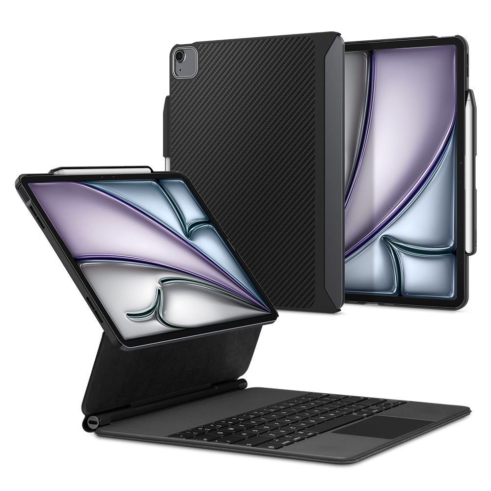 아이패드에어 13 M3 M2 매직 키보드 호환 케이스 엔조아라미드